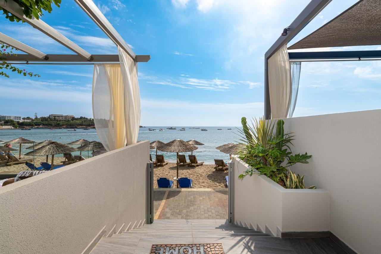 Buganvilla-Sea Front Villas アギア・ペラギア エクステリア 写真