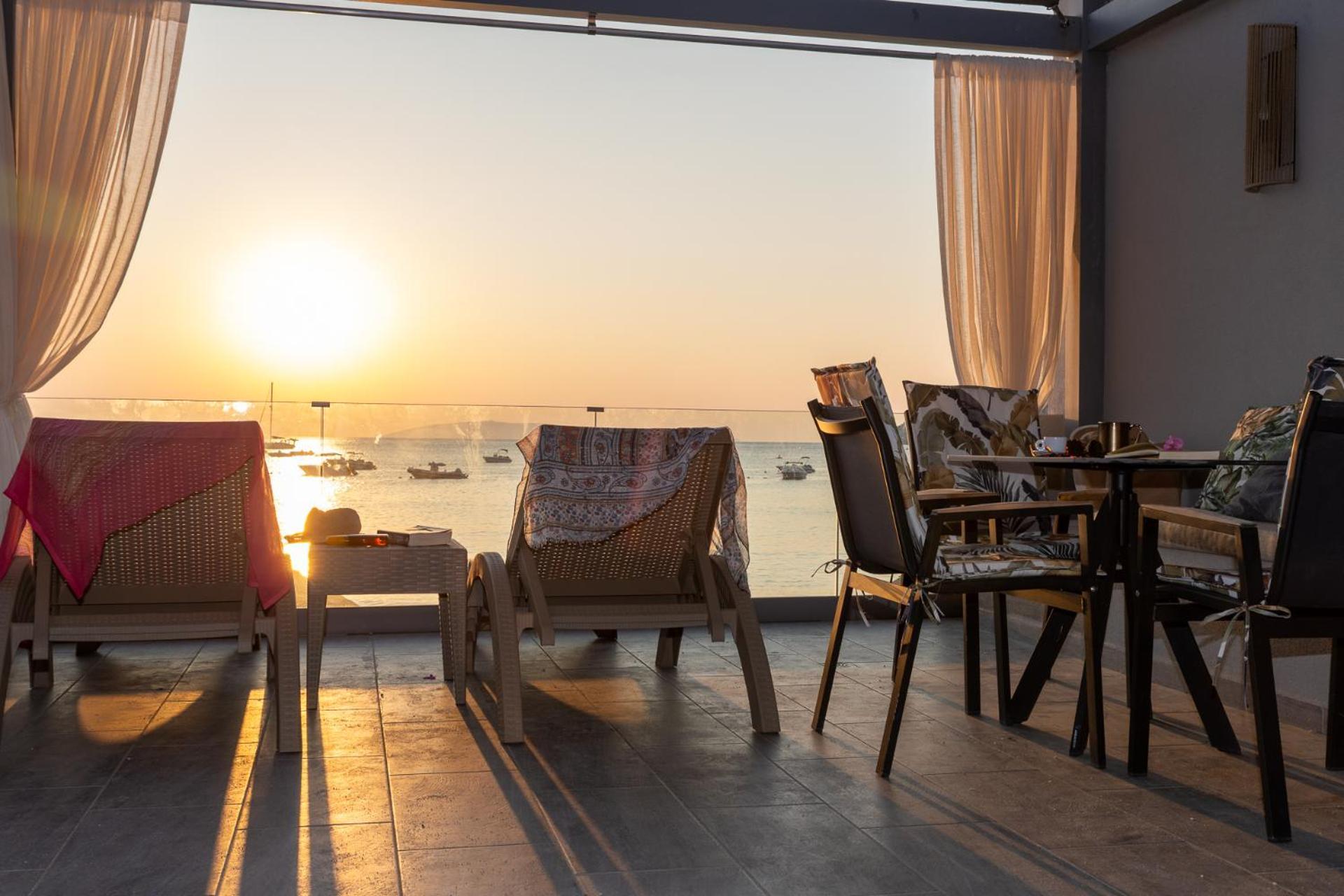 Buganvilla-Sea Front Villas アギア・ペラギア エクステリア 写真