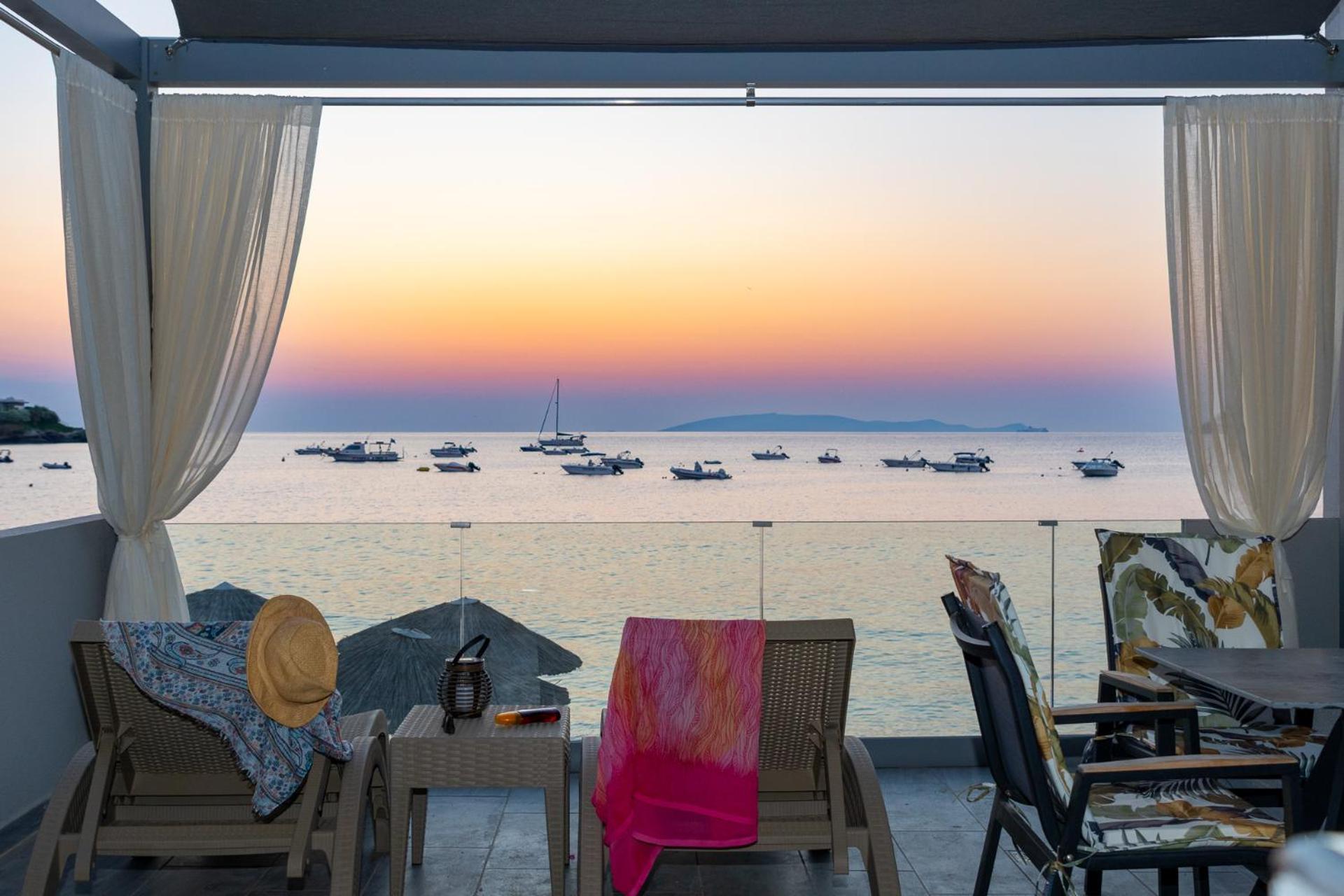 Buganvilla-Sea Front Villas アギア・ペラギア エクステリア 写真
